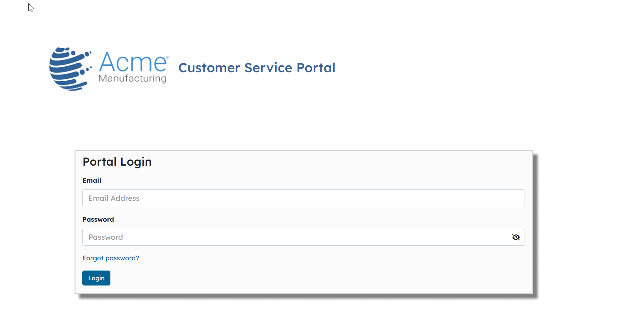 Client Portal Login